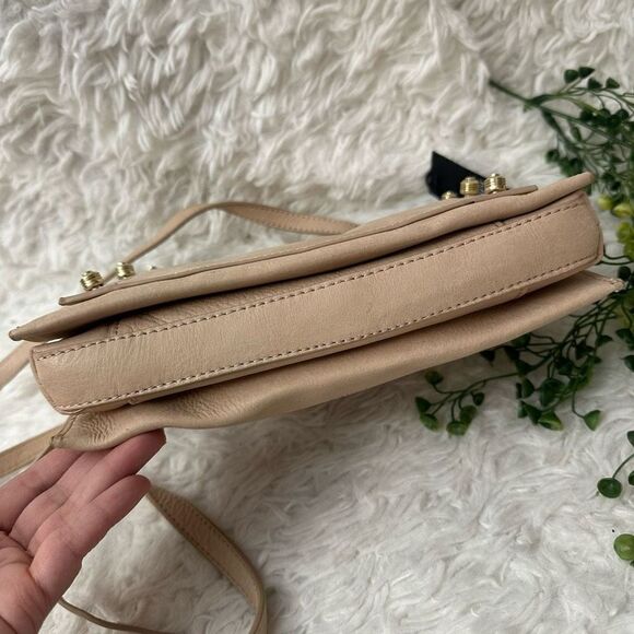 Botkier New York Warren City Blush Leather Crossbody Shoulder Bag NEW - Picture 4 of 10
